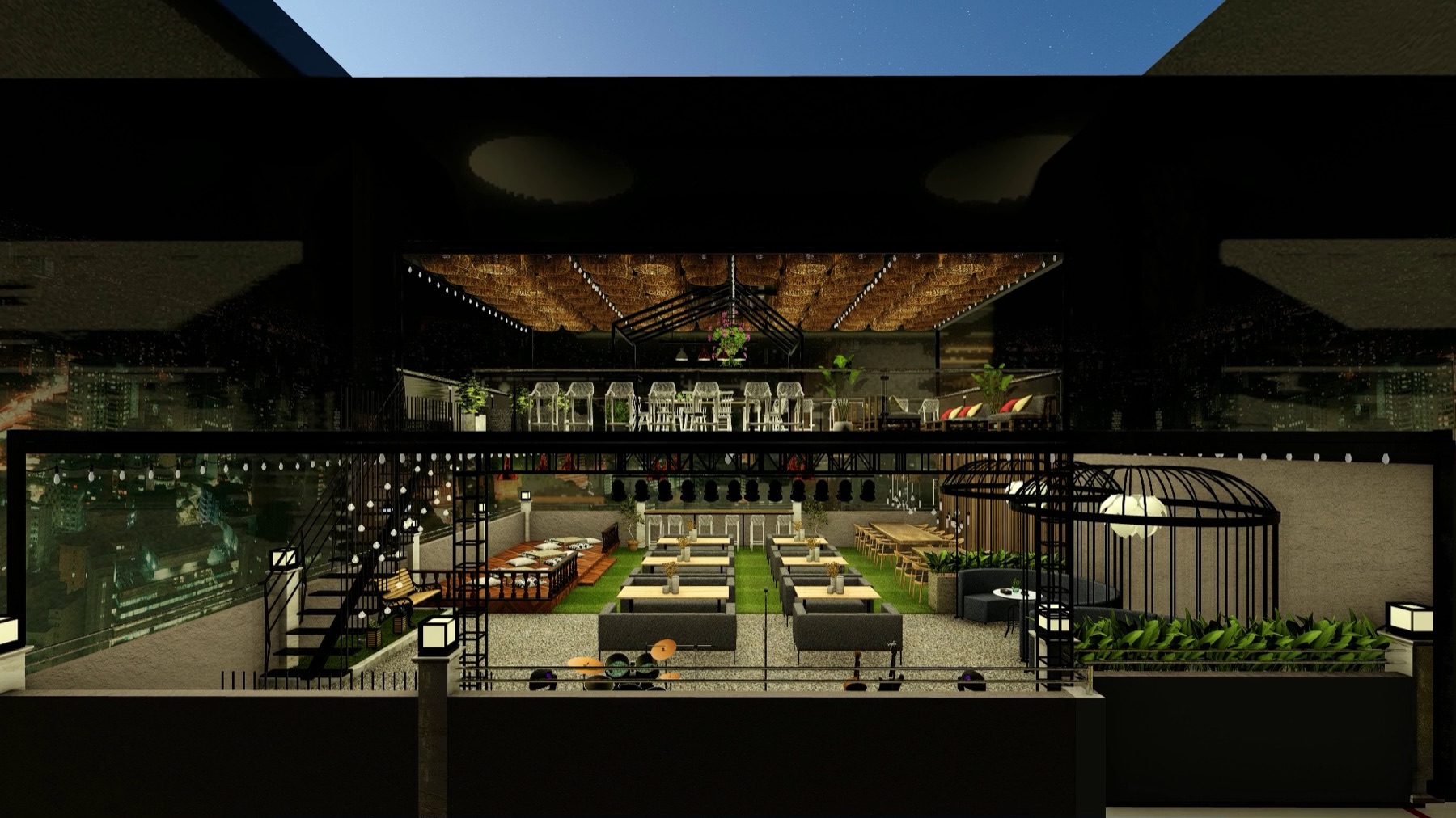 Atomix Bar and Grill, hospitality in Thamel, Kathmandu